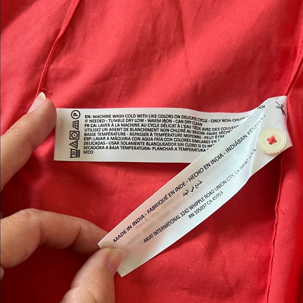 Ariat Women’s Pink Patterned Button-Down Shirt - image 4